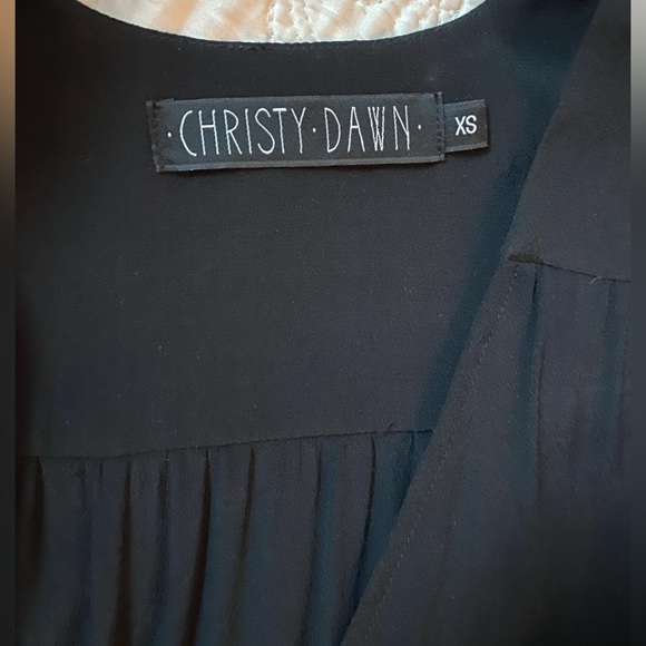Christy Dawn Bergen Dress Black XS- Like new! - Picture 2 of 5